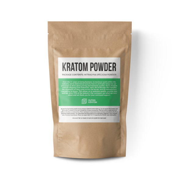 Hutan Kratom Wholesale Kratom Powder Packaging (BACK)