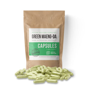 Green Maeng-Da Capsule Packaging (FRONT)