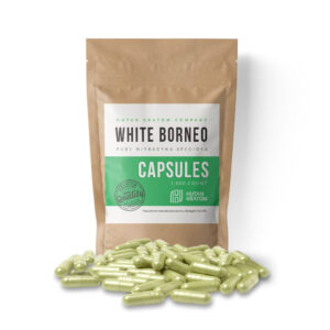 White Borneo Capsule Packaging (FRONT)