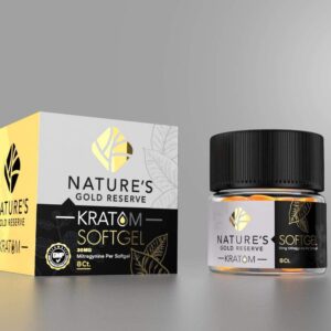 Nature’s Gold Reserve Full Spectrum Kratom Soft Gels (8-Pack)
