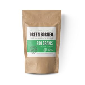 Green Borneo Kratom Powder Packaging (FRONT)
